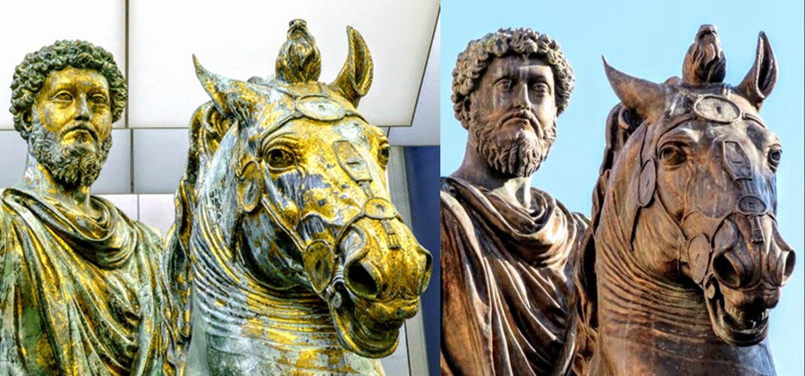 Bronze Statue of Marcus Aurelius BFI-166 - Bronze Horse Statues - 4
