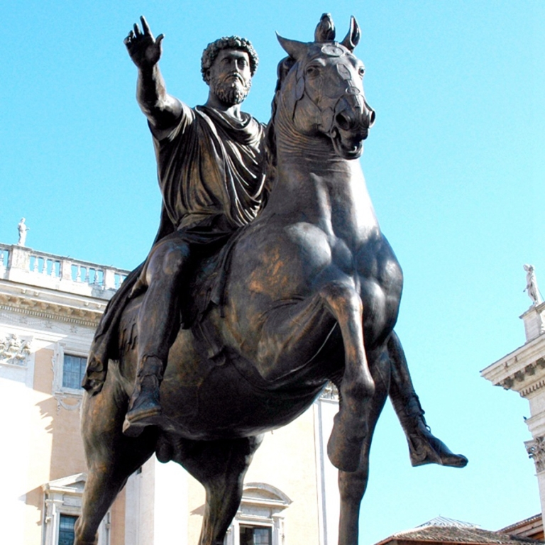 Equestrian sculptures