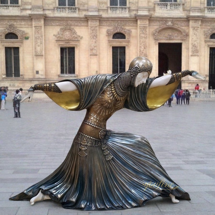Life Size Bronze Dancer Statue