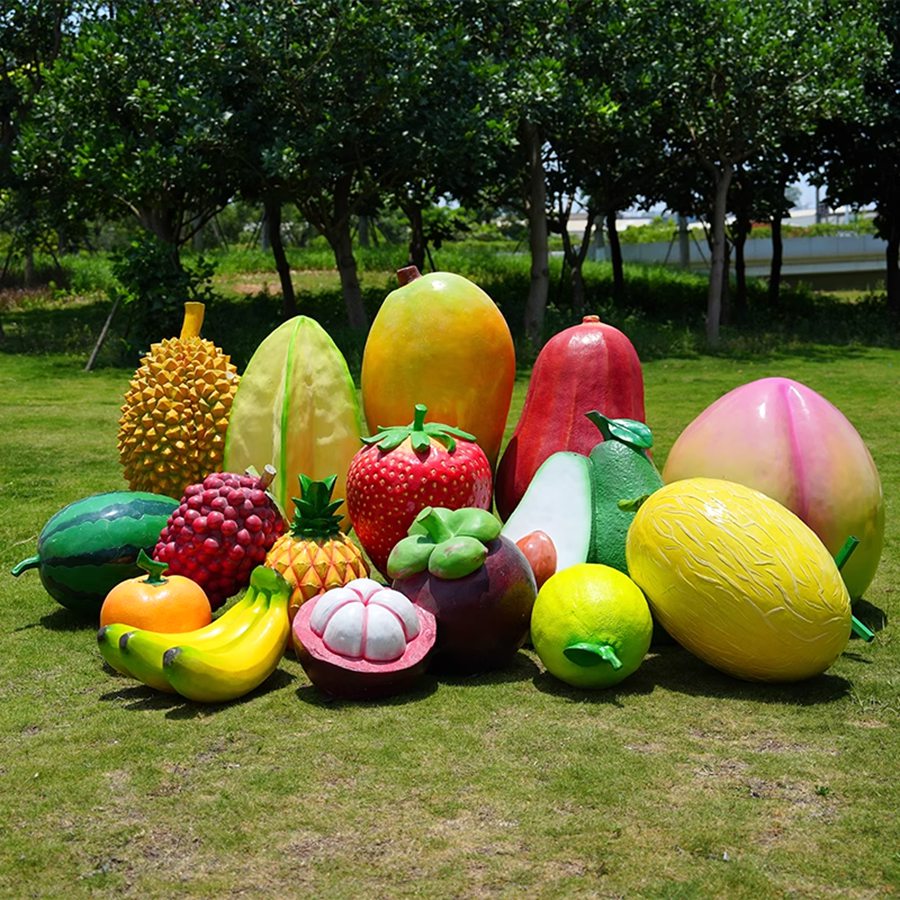 Various Large Fiberglass Fruit Sculptures - Fiberglass Statue - 3