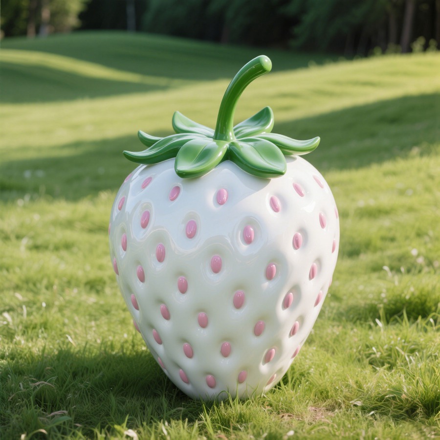 Strawberry Sculpture art