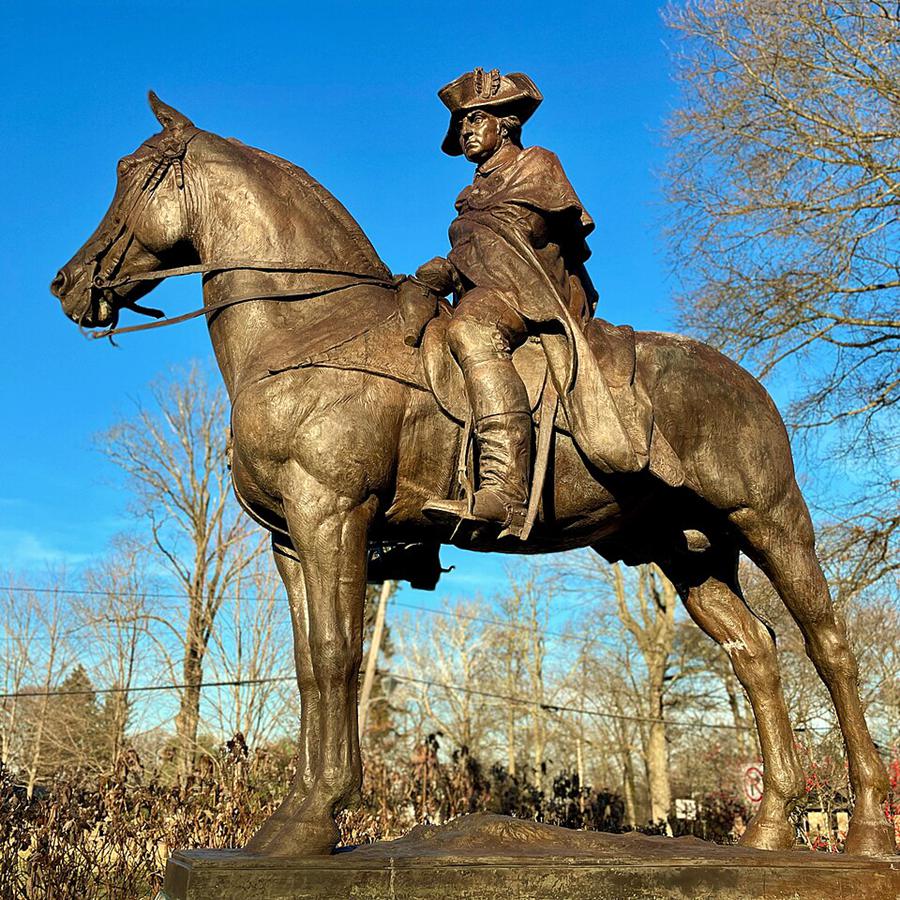 Top 10 George Washington Equestrian bronze Statue