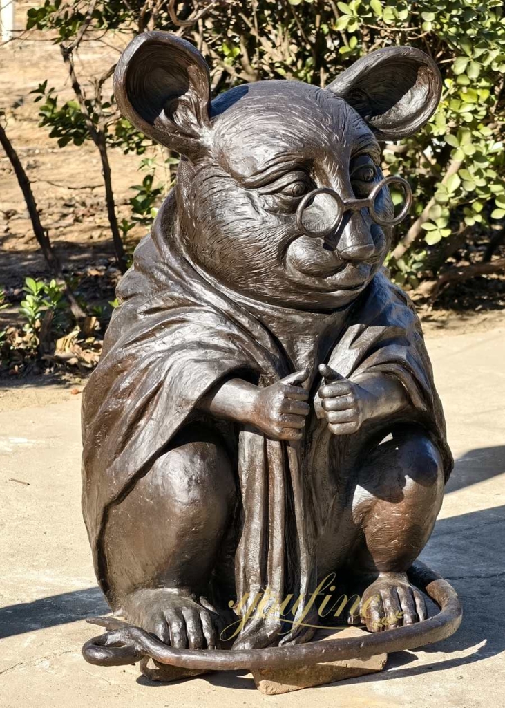 Famous Bronze Town Musicians of Bremen Statue - Bronze Animal Sculpture - 6