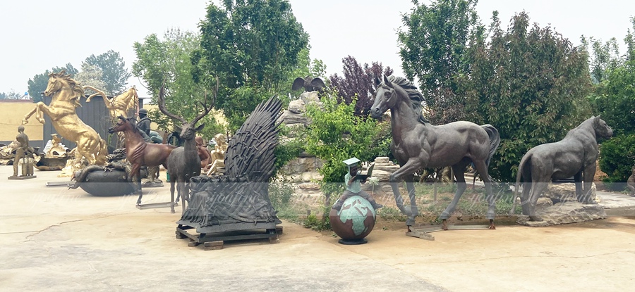 YouFine Bronze Foundry bronze wild animal sculptures
