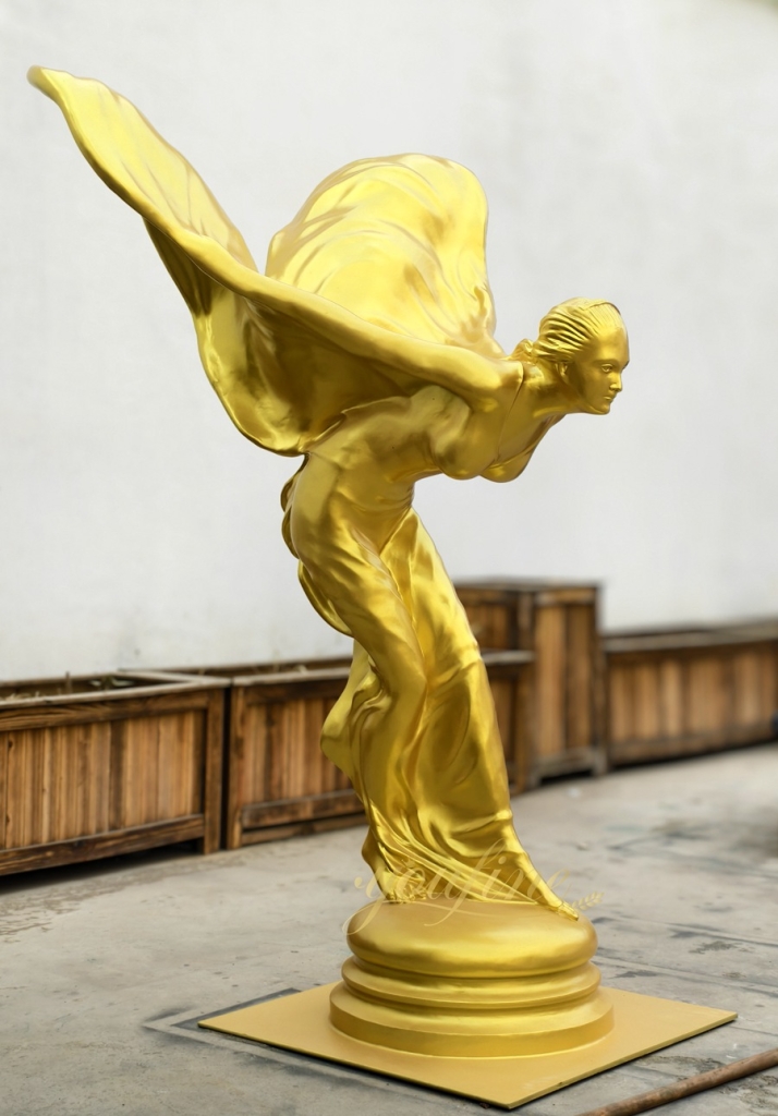 Bronze Rolls-Royce Logo Sculpture