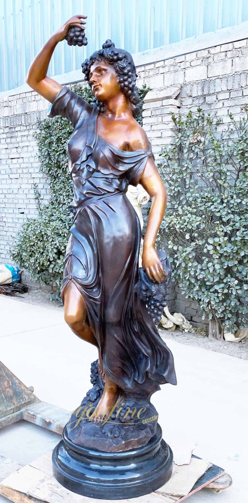 Bronze sculpture of the gods of the four seasons