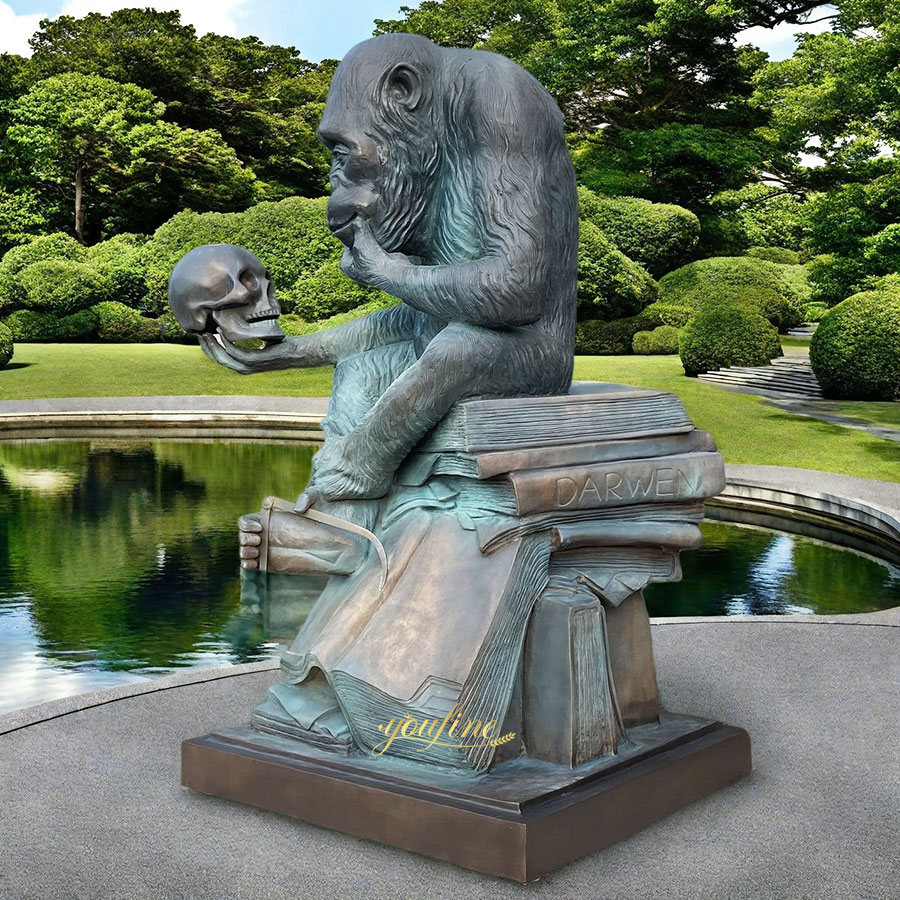 Famous Bronze Gorilla Statue