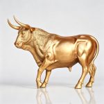 Life-Size highland Bull Statue for Sale