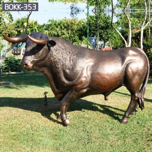 Bronze Life-Size Bull Statue for Sale BOKK-353