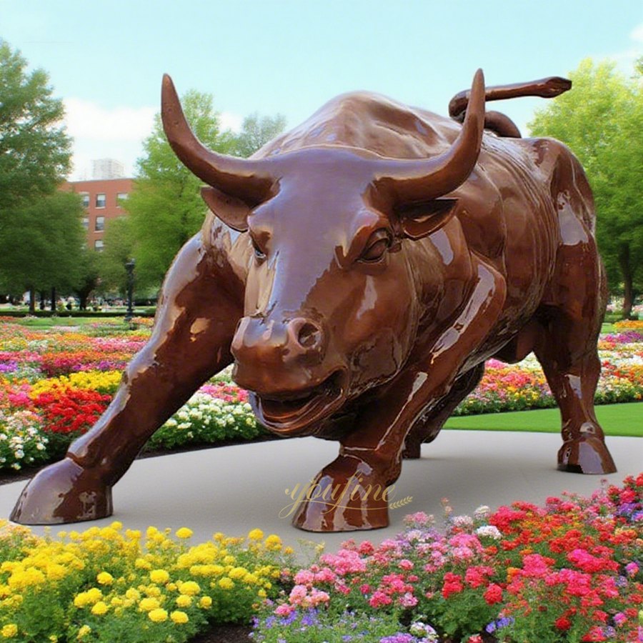the bull chicago statue