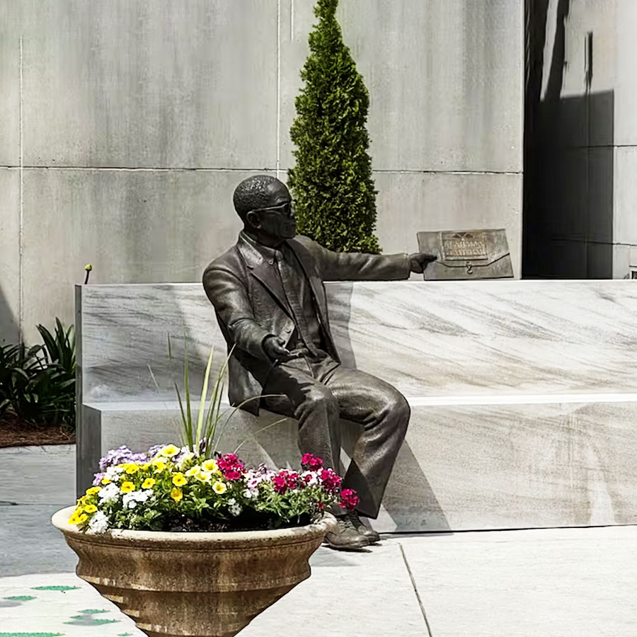 large Bronze Lawyer Sculpture