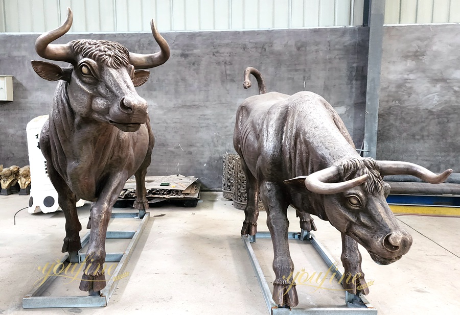 Top 10 Best Selling Life Size Bronze Cattle Sculptures - Blog - 10