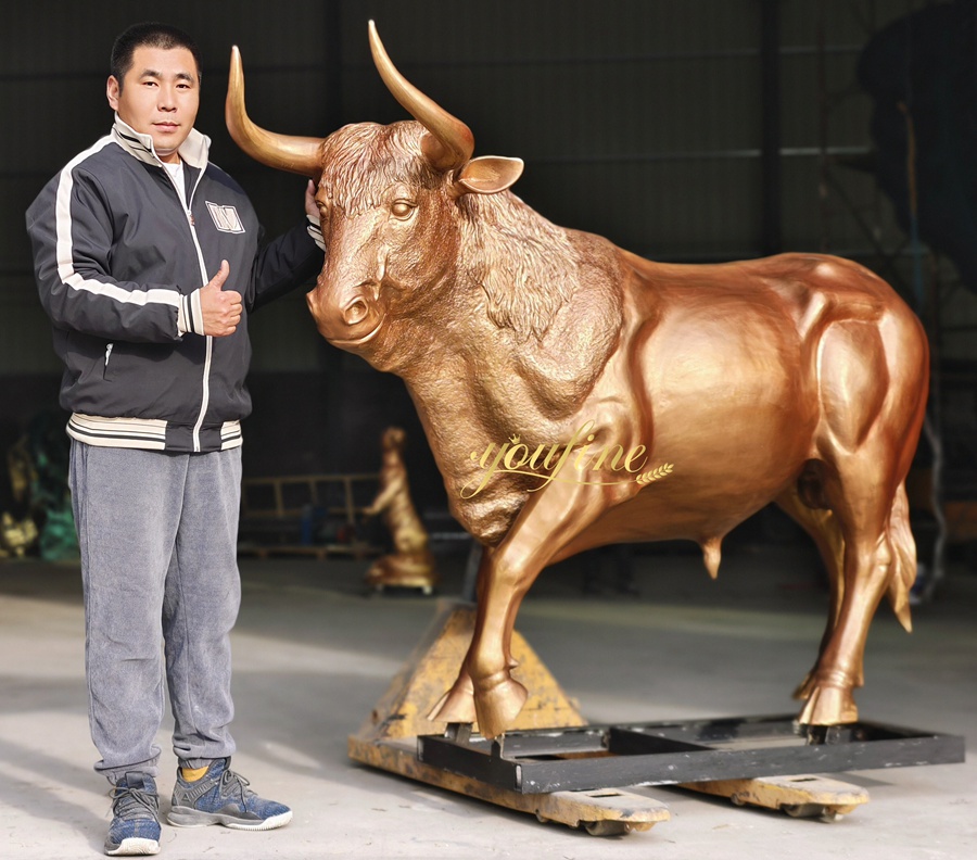 Top 10 Best Selling Life Size Bronze Cattle Sculptures - Blog - 4