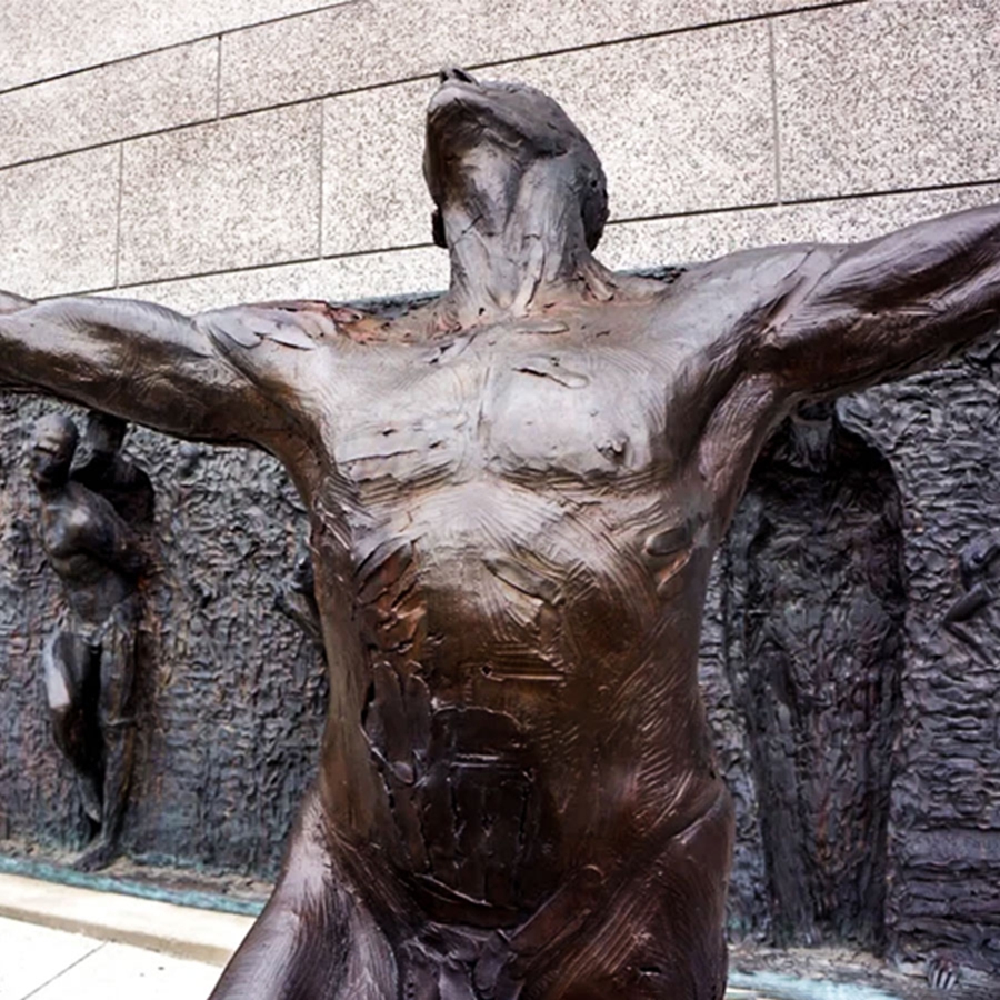 large Famous Freedom Sculpture