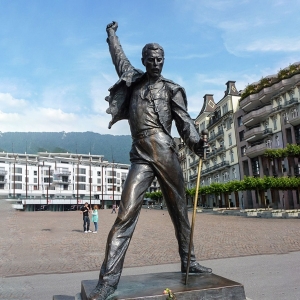 Life Size Freddie Mercury Statue for sale BFI-210