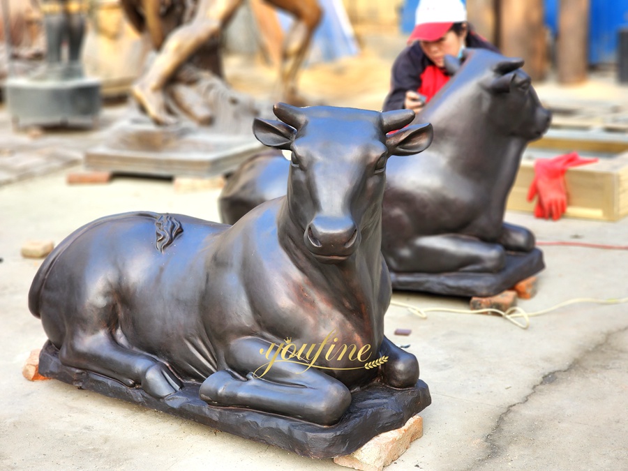 Top 10 Best Selling Life Size Bronze Cattle Sculptures - Blog - 5