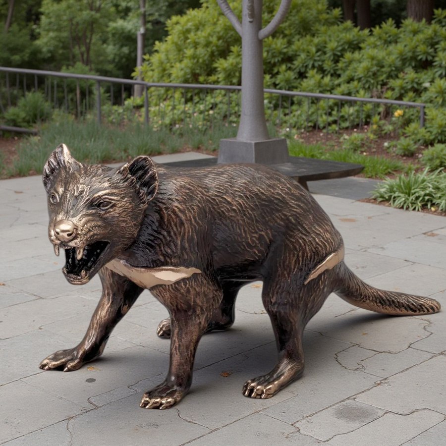 Tasmanian Devil Sculptures