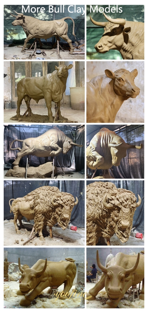 Outdoor Lifelike Bronze Ox statue BAN-512 - Bronze Bull Sculpture - 7