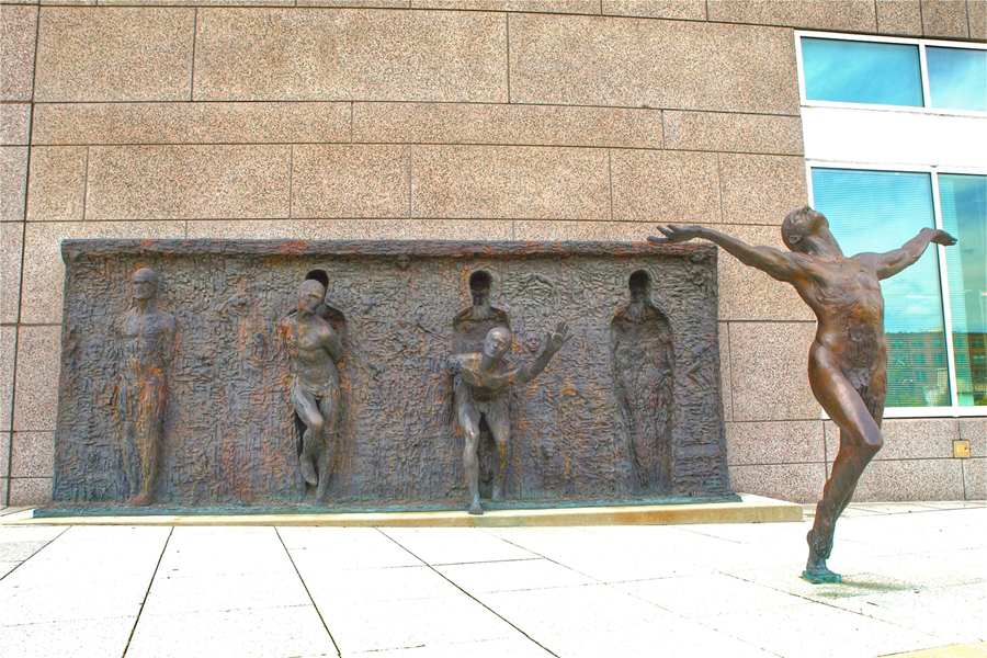 Famous Bronze Freedom Sculpture BFI-212 - Bronze Figure Sculpture - 6
