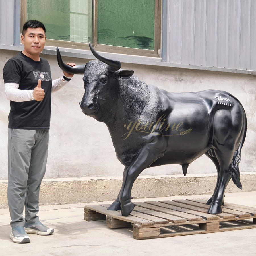 lifesize Cattle Sculpture