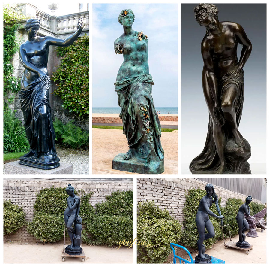 Bronze Venus Garden Statue BFI-215 - Bronze Figure Sculpture - 4