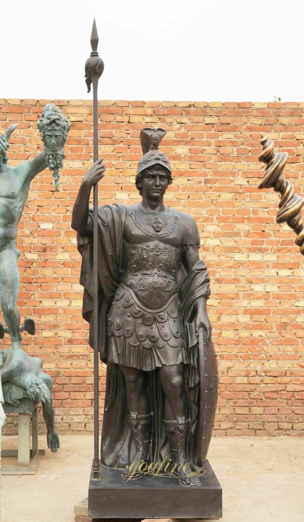 Bronze Ares Statue