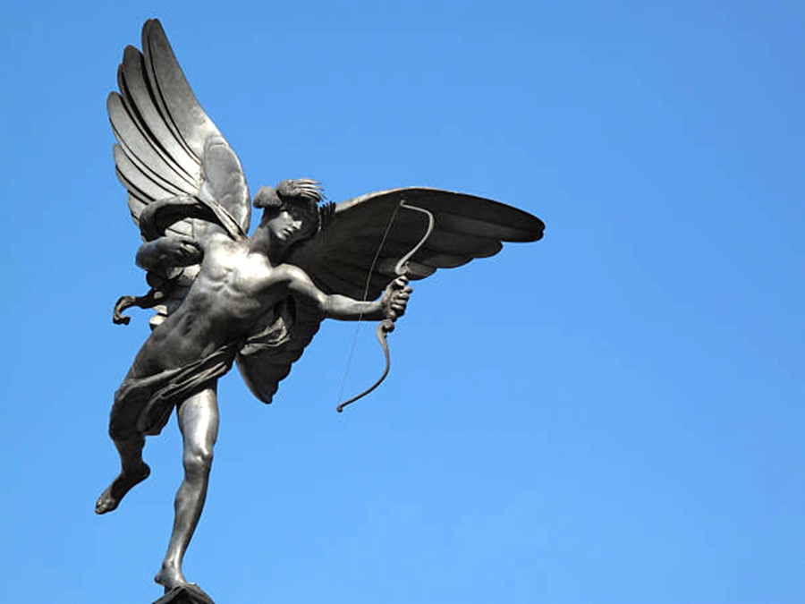 Bronze Eros Statue