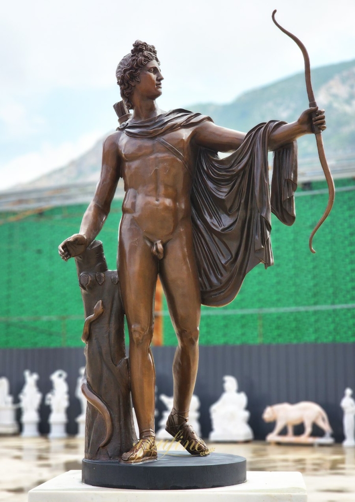 bronze Apollo Sculpture