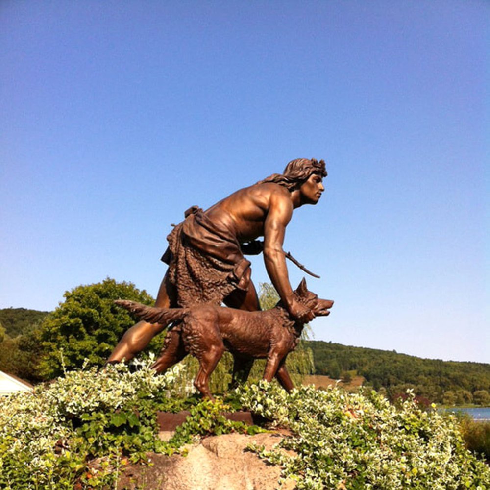 famous Bronze Indian Hunter
