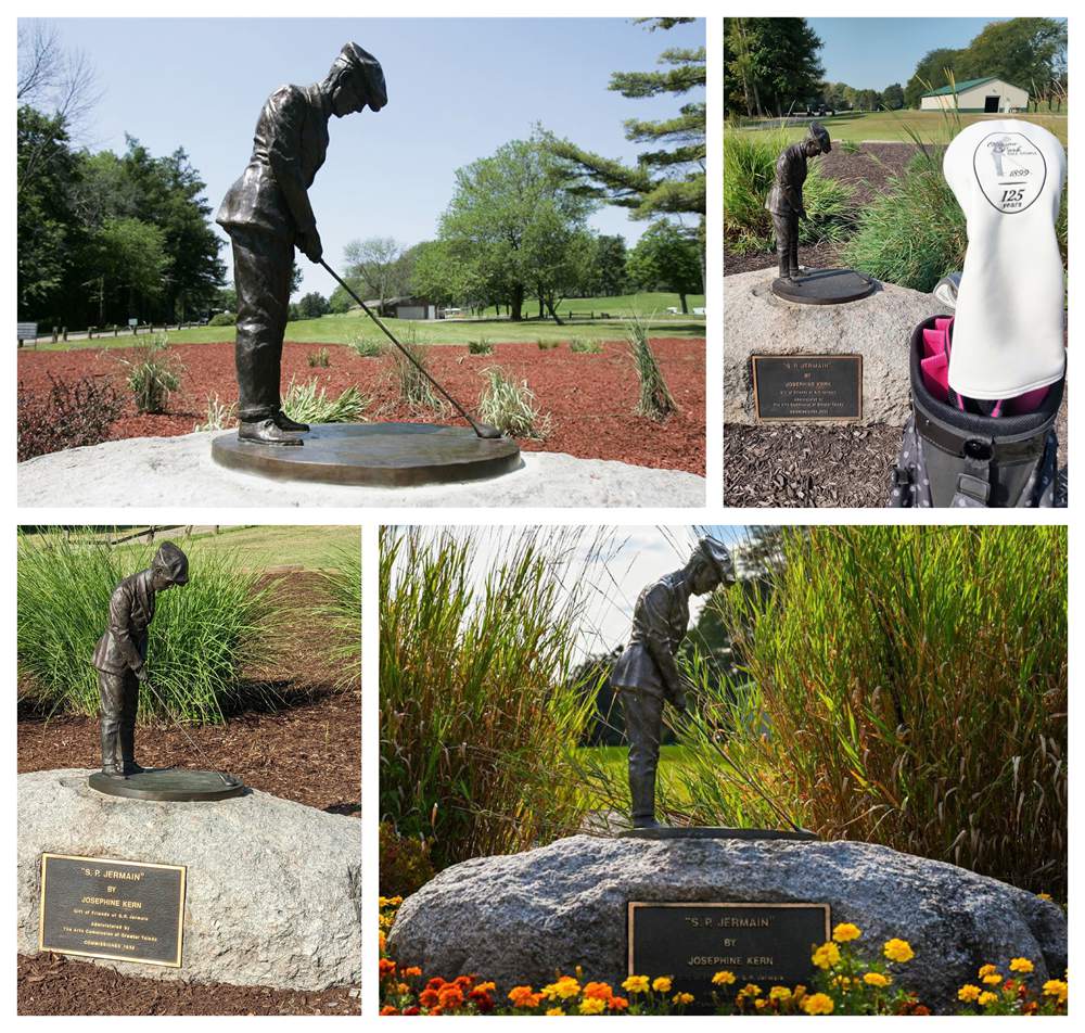 lifesize Ottawa Park Golf Course statue art