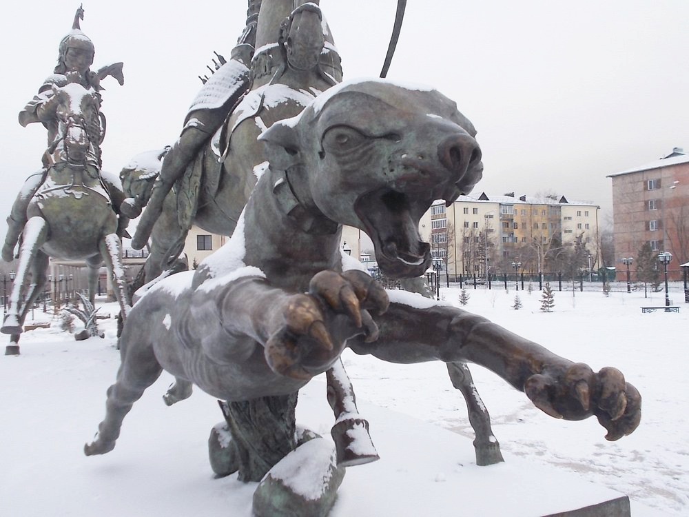 Royal Hunting Sculptures BFI-226 - Bronze Figure Sculpture - 3 custom Royal Hunt bronze sculpture in ground