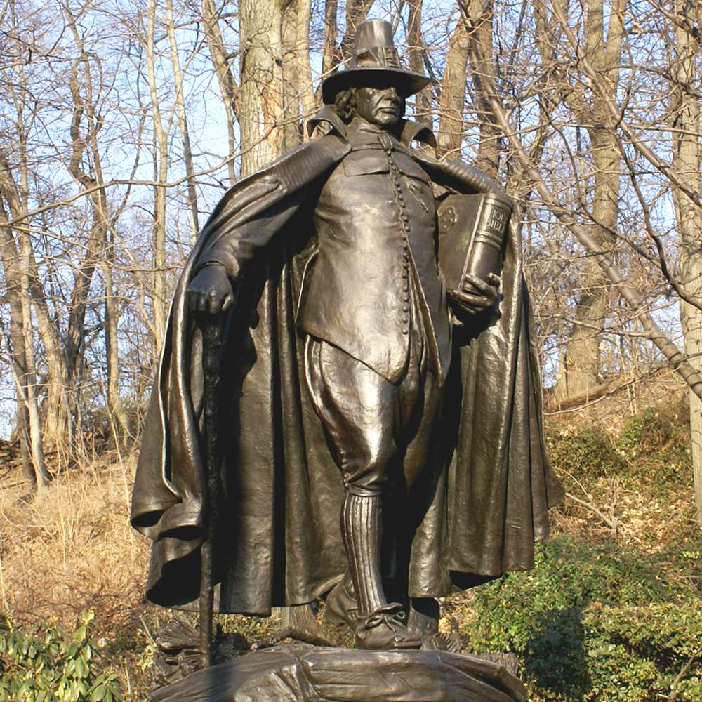 Top 10 Most Popular Bronze Sculptures in Central Park - Blog - 7 The Pilgrim famous sculpture