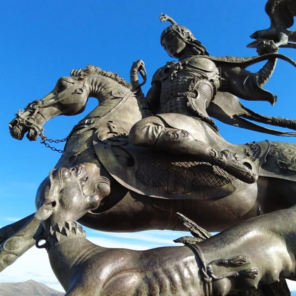 custom The Royal Hunt statue deatil
