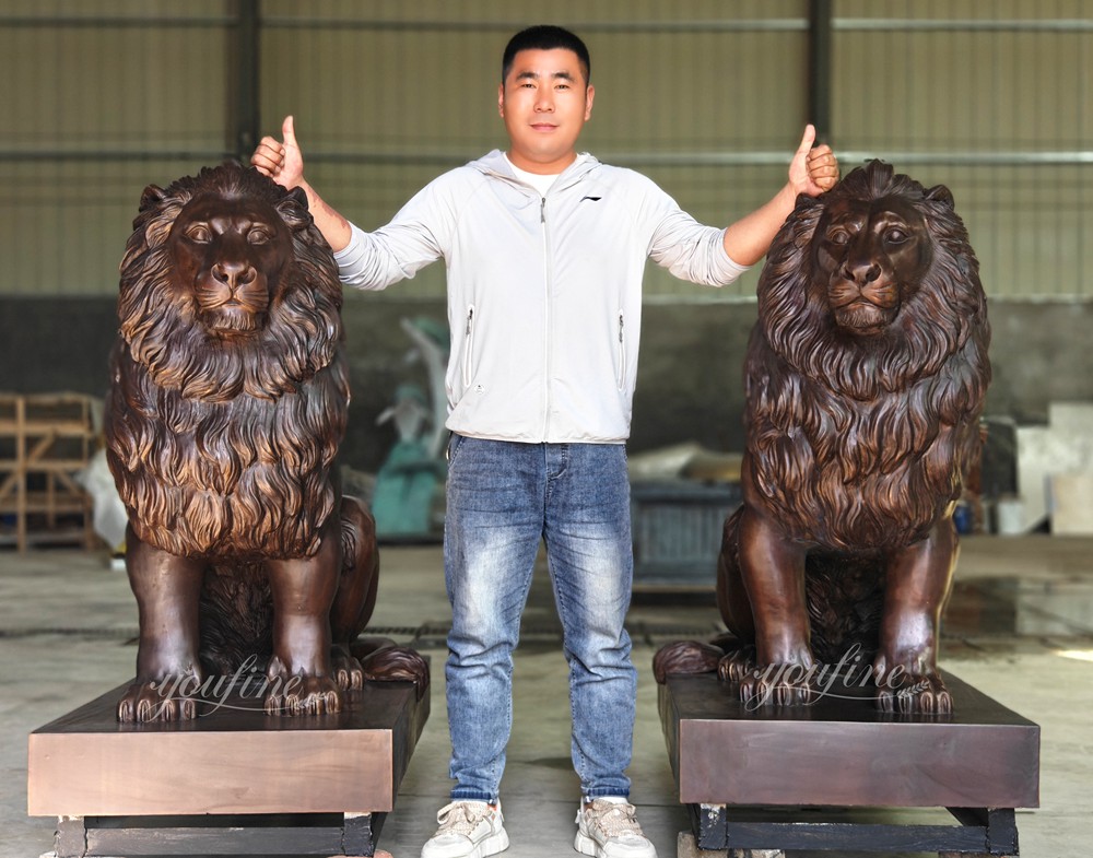 How to Choose a Quality Bronze Sculpture Supplier: A Complete Guide for Buyers - Blog - 10 YouFine bronzes gallery Lion statue and qc man