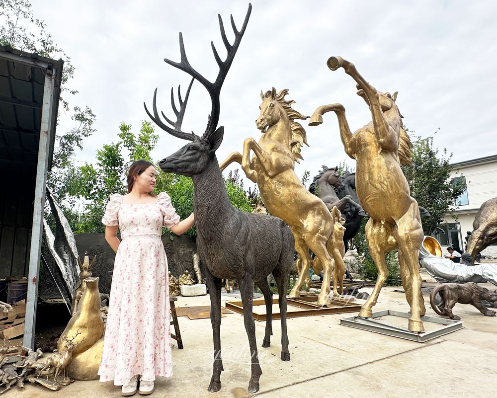 How to Choose a Quality Bronze Sculpture Supplier: A Complete Guide for Buyers - Blog - 7 YouFine bronzes gallery Deer and horse sculptures