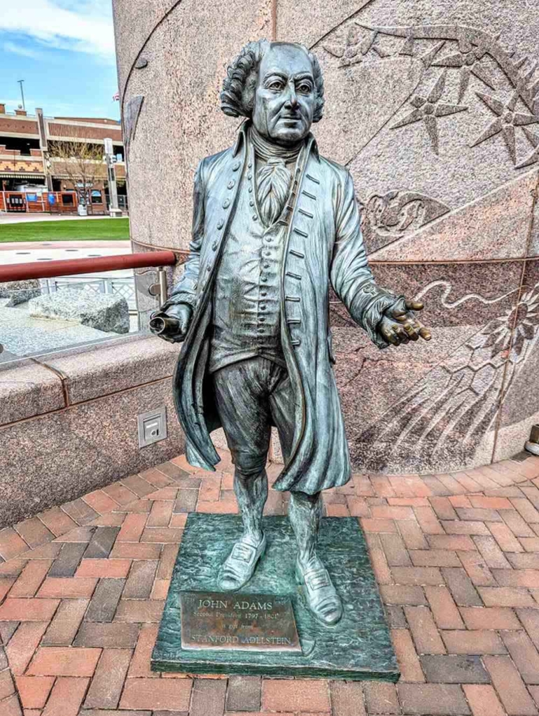 How Many President Statues are in Rapid City? - Blog - 6 John Adams – 2nd President