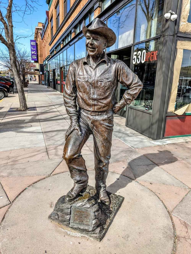 How Many President Statues are in Rapid City? - Blog - 12 Ronald Reagan – 40th President