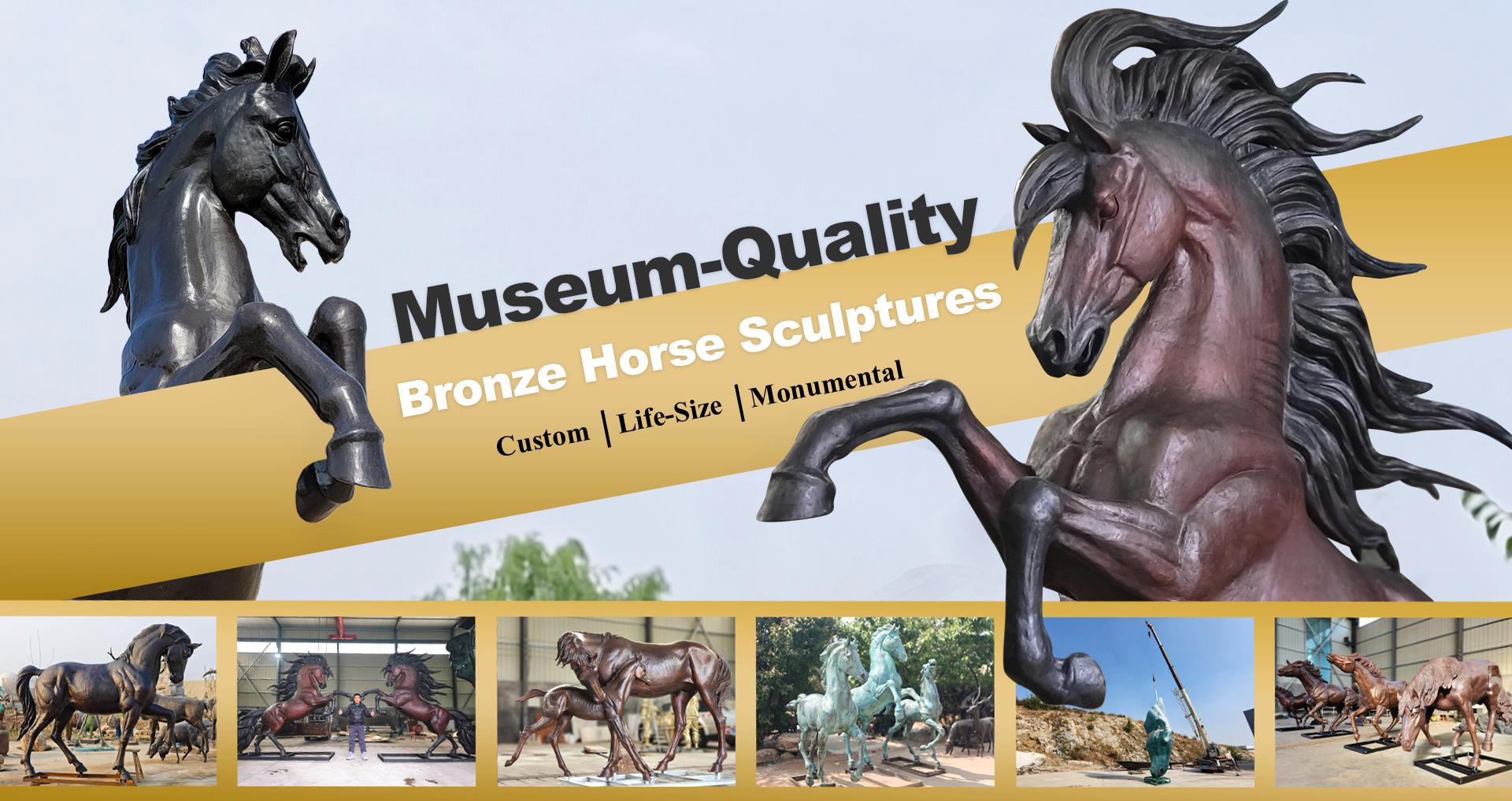 Bronze Horse Sculpture Designs