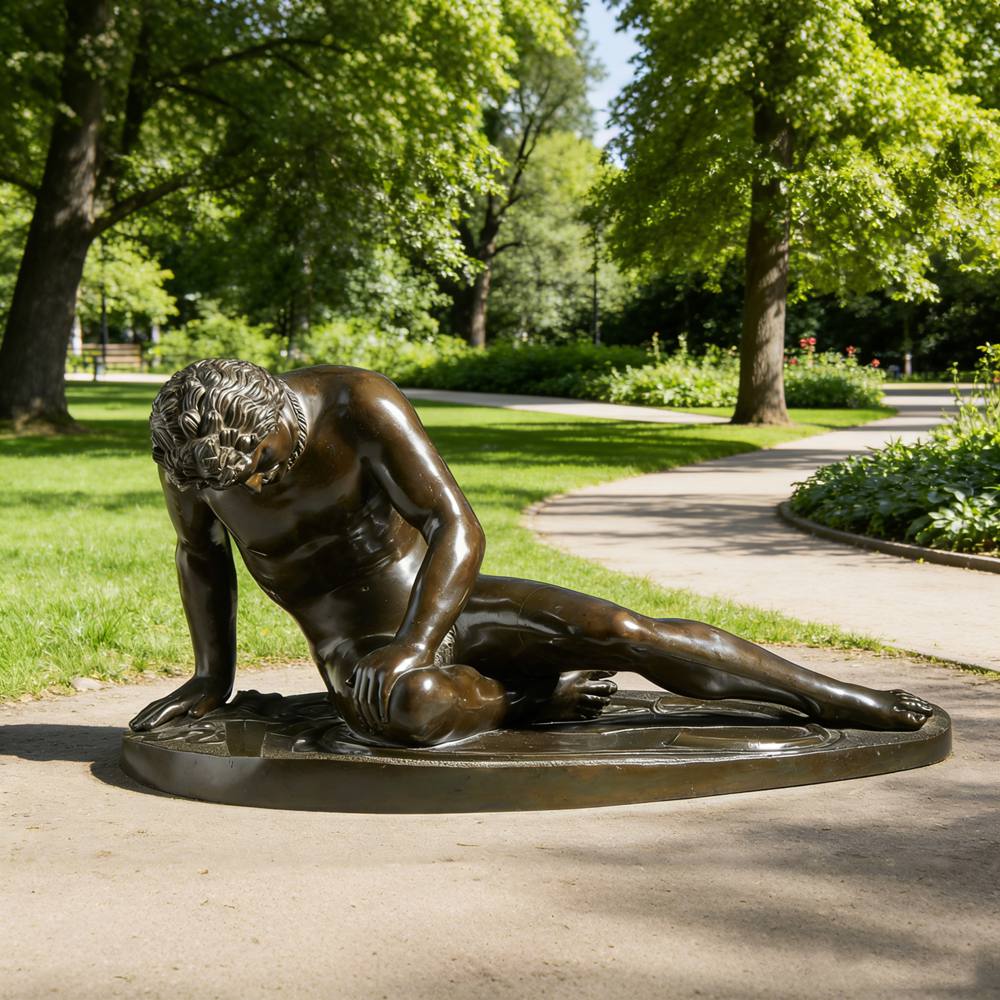 The Dying Gaul -- A wounded Gallic warrior