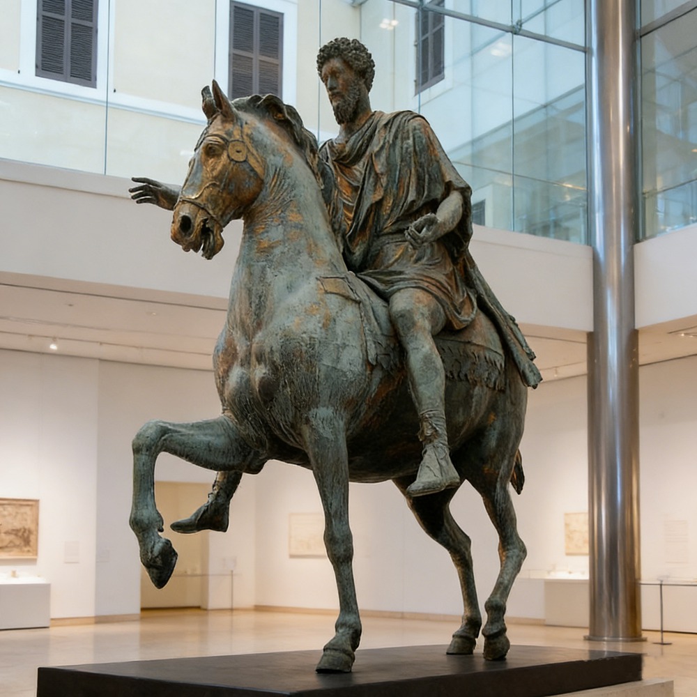 The Equestrian Statue of Marcus Aurelius