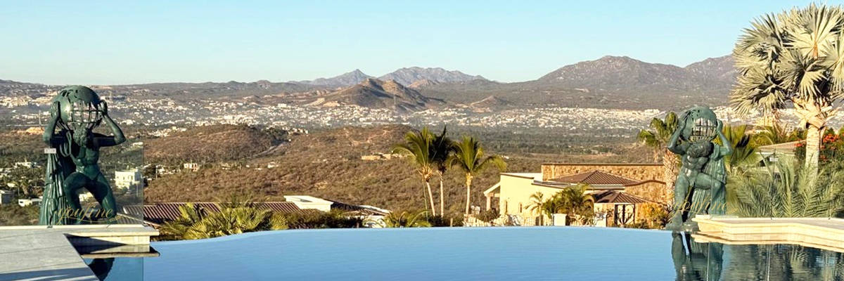 Rome bronze Farnese Atlas -- YouFine Bronzes Gallery