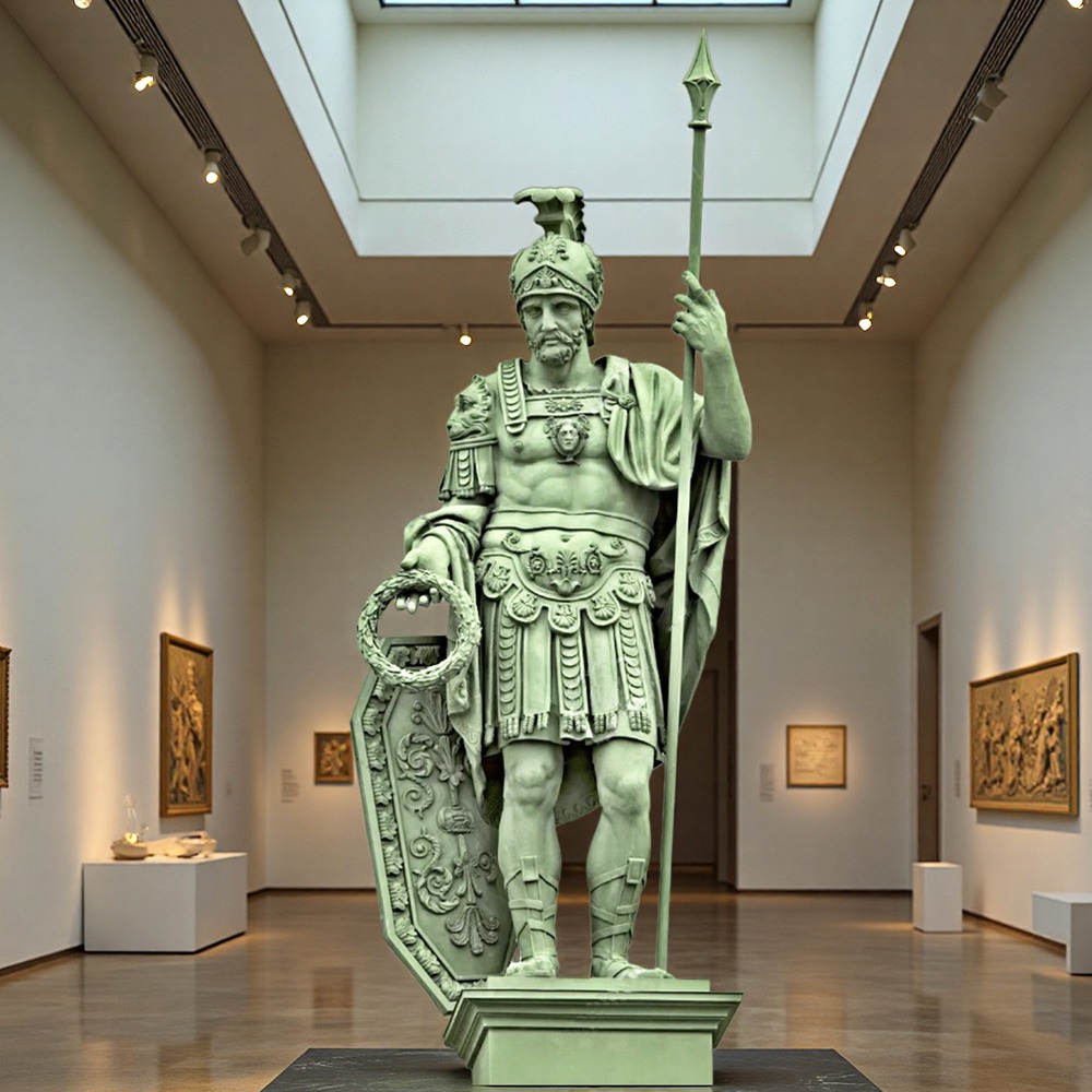 Bronze Mars Statue -- God of War