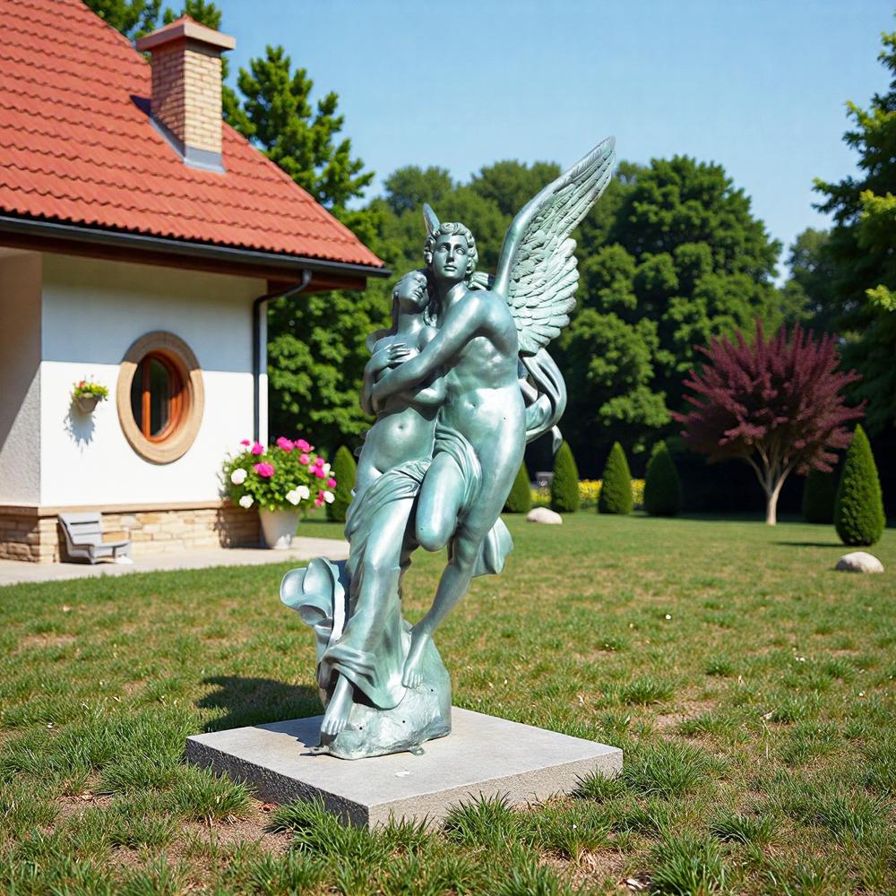 Bronze Psyche Statue -- Goddess of the Soul