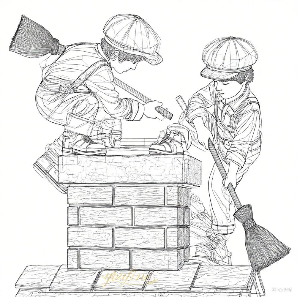 How Are Bronze Statues Made? - Blog - 6 design drawing of the chimney sweep boy