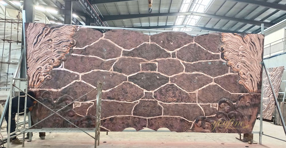 How to Distinguish Between Bronze Sculpture and Brass Sculpture and Cooper Sculpture? - Blog - 4 large Red Copper Relief