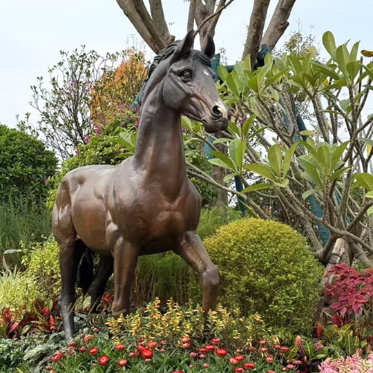 Bronze elk sculpture symbolizing abundance and prosperity in feng shui