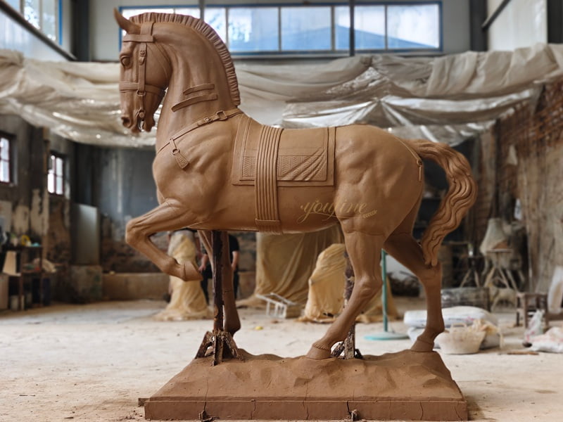 YouFine bronze lion sculpture -- monumental scale