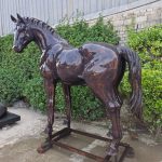 bronze Horse Yard Statue infactory