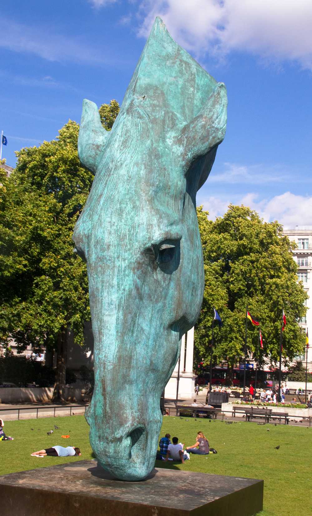 bronze Still Water Horse Head