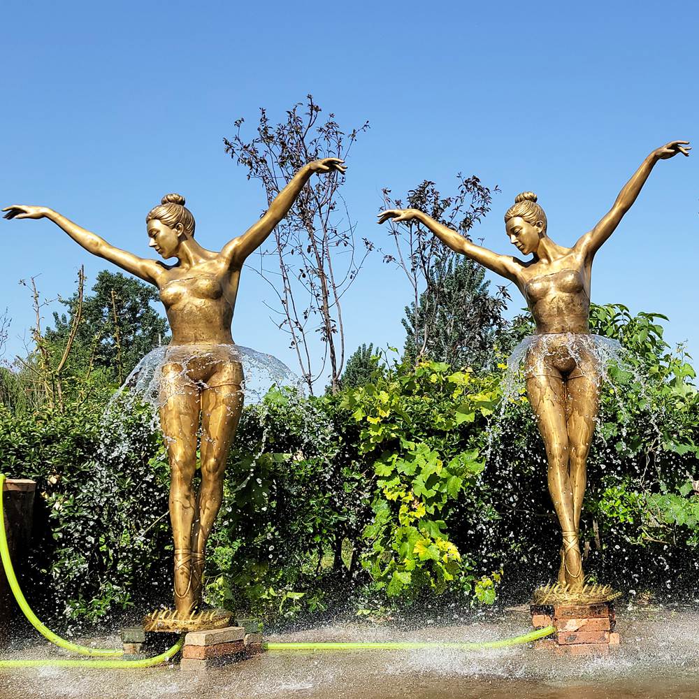 Bronze Ballerina Fountain